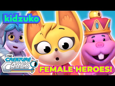 @CreatureCases - 💖👧 Female Heroes to the Rescue! 👧💖 | Compilation |  @Kidzuko