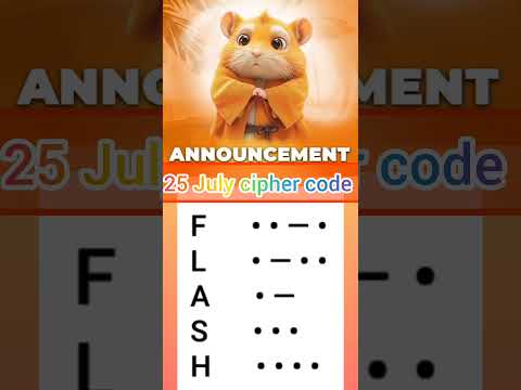 Hamster kombat 26 july daily cipher | hamster kombat daily cipher today