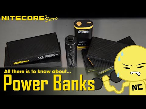 Nitecore Power Bank Lineup - Weather Resistant? Waterproof? Lightweight? Cold Capable? Sprinkles?