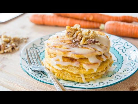 CARROT CAKE PANCAKES