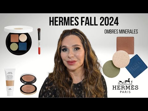 Tutorial! HERMES | D' HERMES OMBRES MINERALES | Fall 2024 | Limited Edition | Luxury Makeup