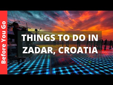 Zadar Croatia Travel Guide: 13 BEST Things to Do in Zadar