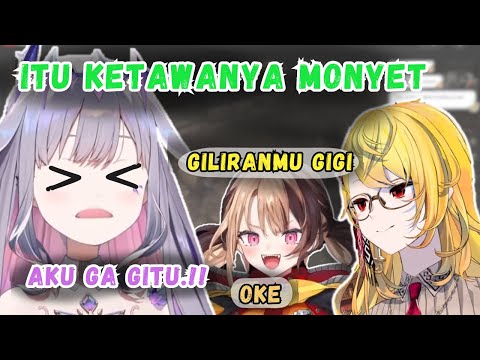 BIBOO Kesal KAELA GIGI Impersonate Ketawa Biboo Jadi Kayak Suara Monyet..  【Hololive | Clip】