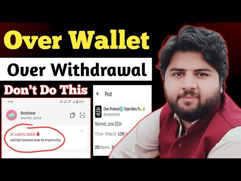 Over Protocol New Update Today | Over Wallet Withdrawal Update | Over Wallet Listing Date |