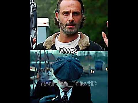 Rick Grimes Vs Thomas Shelby | battle #shorts #thewalkingdead #peakyblinders