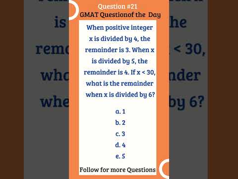 GMAT Question #gmat#gmatfocus #gmatprep  #shorts #maths #exam#gmatproblemsolving #education #gmatsc