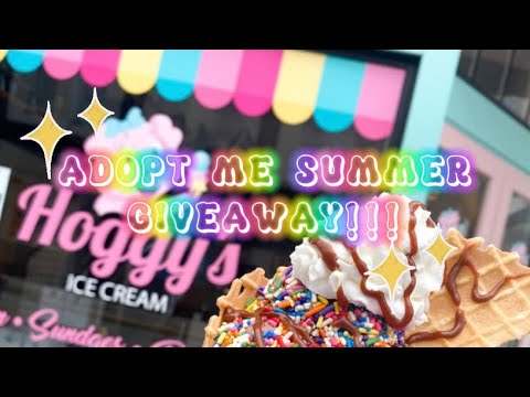 🍦ADOPT ME SUMMER GIVEAWAY🍉