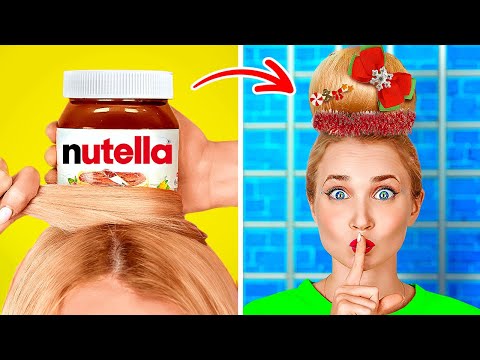 How to Sneak Candy Into Class | Cool School Hacks & Funny Situations by 123 GO!