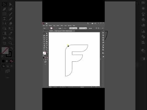 How to Design Letter F Logo in Adobe Illustrator