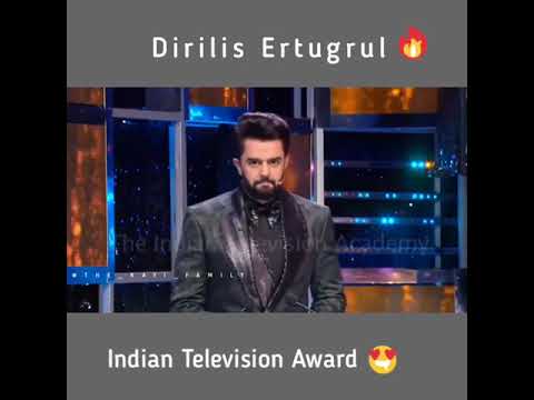 Ertugrul ghazi series getting indian television award.