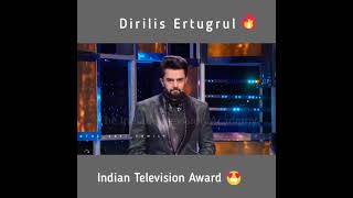 Ertugrul ghazi series getting indian television award.