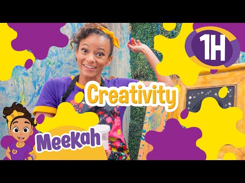 🖼️Meekah Creates At Imagination Station 🖼️| Meekah | Celebrating Diversity