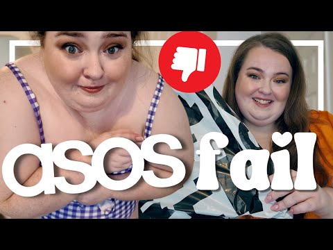 EPIC FAIL | asos swimwear swimsuit and bikini plus size try on haul | 2024