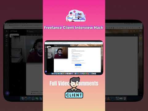 Freelance Client Interview Success 🔥 #freelancing #interview #seo