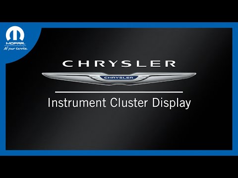 Instrument Cluster Display | How To | 2025 Chrysler Pacifica Hybrid