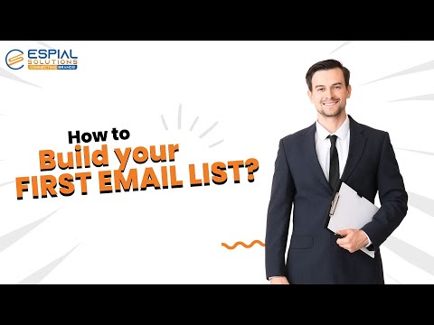 How to build your first #email list?