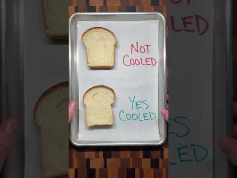 What Cooling Does for Bread's Structure and Texture #baking #bread