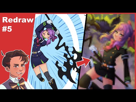 [ANIME SPEEDPAINT] Redrawing My Old Art 5 – Owari no Seraph