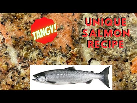 Unique Fish Recipe | Tangy red/sockeye salmon recipe