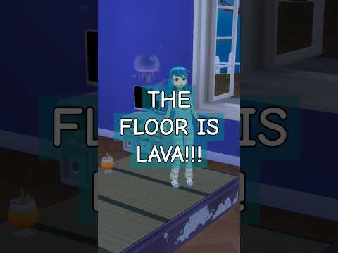 LAVA!! #thefloorislava #thefloorislavachallenge #lavachallenge #vtuver #envtubers #animegirl #anime