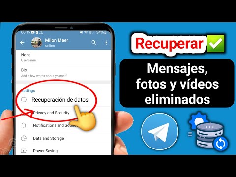 Cómo recuperar el mensaje antiguo eliminado de Telegram, chat, videos e imagen (nuevo método) 2025