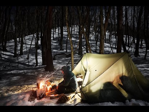 heavy snow, mountain camping #6 -  Tarptent stratospire2