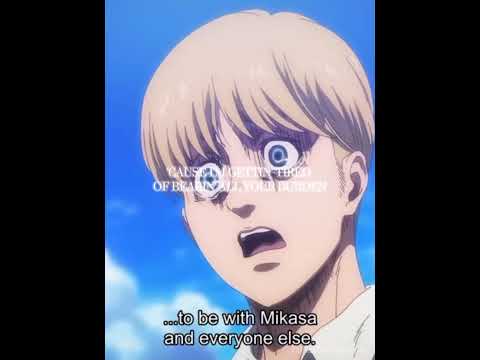 Eren and Armin Friedship// Aot Edit// Final episode SPOILERS