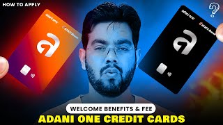 New Launch! Adani One Signature & Platinum Credit Cards | Top Features & Benefits | Fee🤔