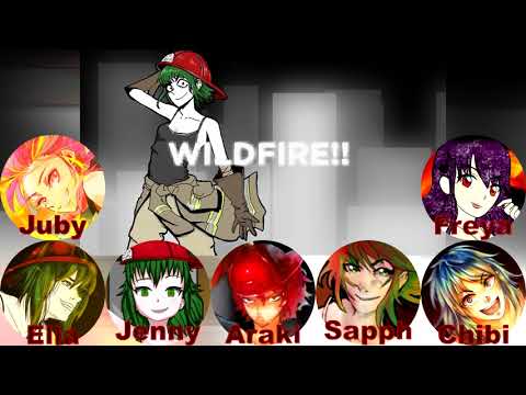 【合唱】 WILDFIRE (Circus-P & Crusher-P)【English full Chorus 7人+1α】