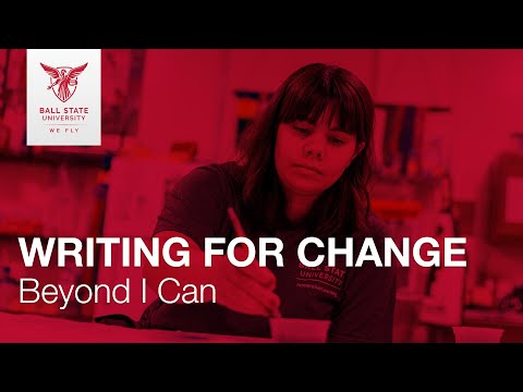 Writing for Change - Beyond I Can