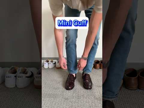 Genius Ways to Cuff Jeans | Part 4 #menstyle #stylehacks #mensclothing