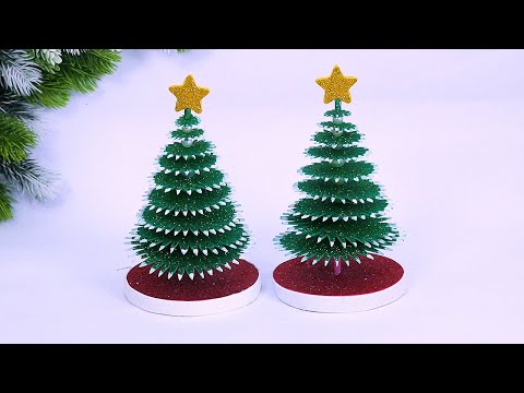 Christmas Tree DIY🎄Glitter Foam Sheets Holiday Decoration🎅Christmas Craft Ideas