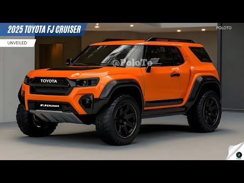 2025 Toyota FJ Cruiser Unveiled - legendary off-road vehicle with its powerful character!