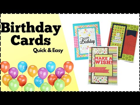 Create Birthday Cards from Sketches! #birthdaycard #birthdaycardideas