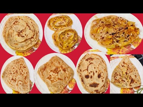 बहुत सारे पराठा की रेसीपी l paratha recipe ab paratha banaye sabhi ke pasand ka har roj l pyaj ka bi