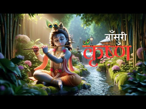 Krishna Flute ||Stress Relief Music, Morning Music, Meditation Music, Study, Calming Music