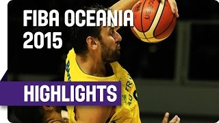 Tall Blacks vs. Boomers - Game 2 Highlights - 2015 FIBA Oceania Championship