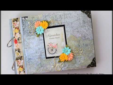 Remember those days - A4 Scrapbook Album for School friends