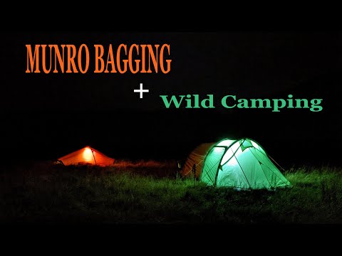 Munro bagging and wild camping in the cairngorms