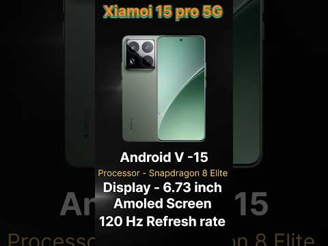 Xiamoi 15 pro 5G 👍 xiamoi 15 pro 5g review 😲 upcoming xiamoi 15 pro #vairalshort #trendingshorts