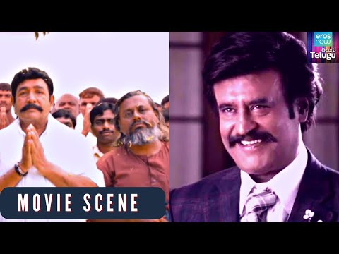 Lingaa Movie Scene | Villagers Praise Rajnikanth's Dam Construction | Telugu Movie Scenes