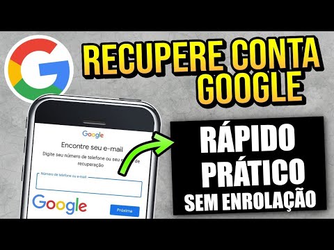 COMO RERUPERAR CONTA DO GOOGLE EM 3 MANEIRAS