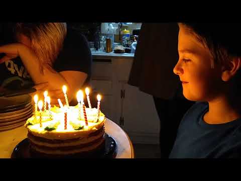 Wyatt's 11th birthday party during Coronavirus outbreak