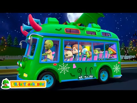 Spooky Fun Ahead! Top Halloween Rhyme for Kids - Wheels on the Bus