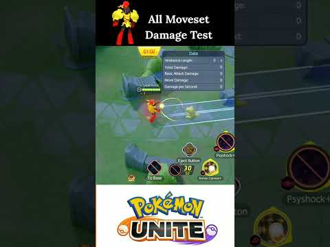 Armarouge Damage Test 💥|| Pokemon unite