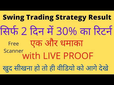 Best Swing trading Strategy, BTST trading strategy live result with proof learn and earn