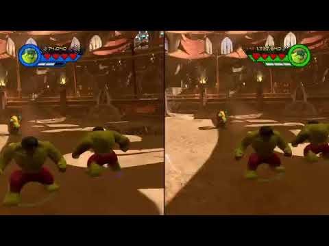 Trying to 100% Lego Marvel Super Heroes 2 (Attempting to beat the game with my 3 Year old)