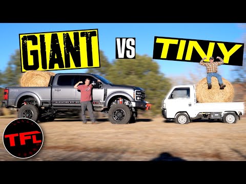 Can a Tiny Truck Outwork a BIG Truck??