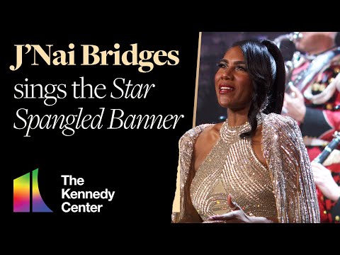 J’Nai Bridges sings the “Star Spangled Banner” | 2024 Kennedy Center Honors