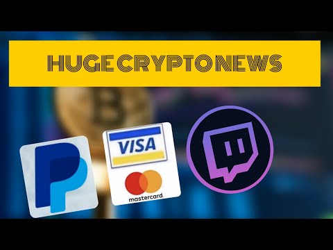 BIG Crypto News:- US Banks | VISA | Mastercard | Paypal | Twitch | Carryminati | Bitcoin Is Money |